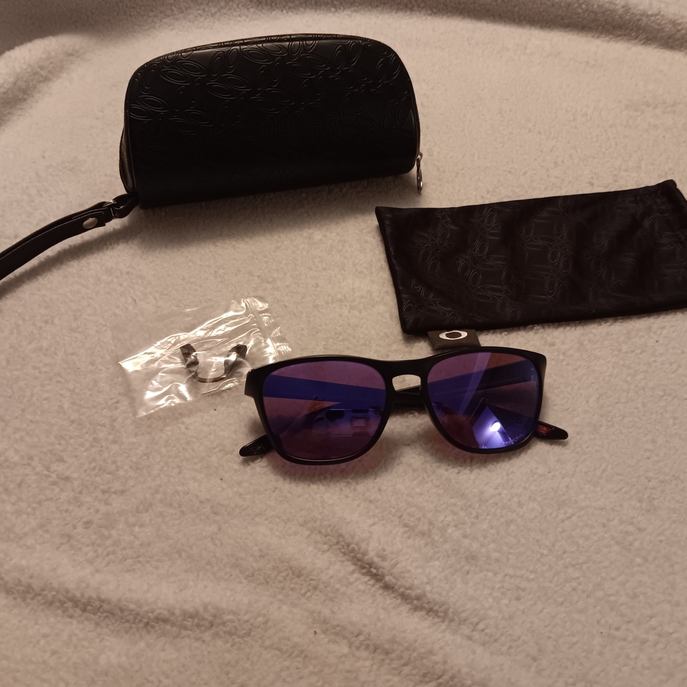 Oakley Black and Purple Sunglasses